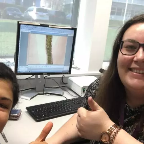 flow and rose sectioning selfie 